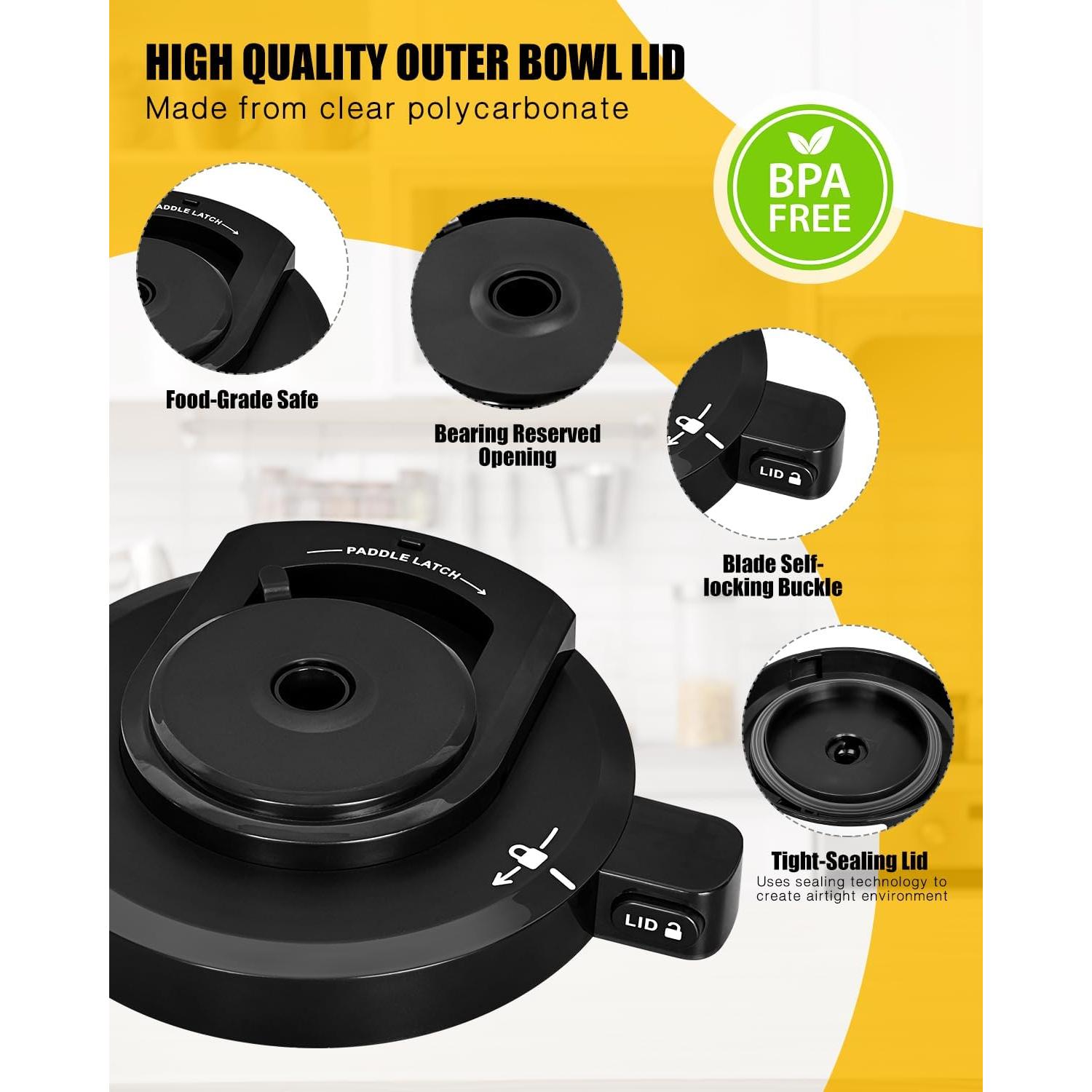 Tapa de Tazón Exterior Ninja Creami NC301/NC300/NC299AMZ