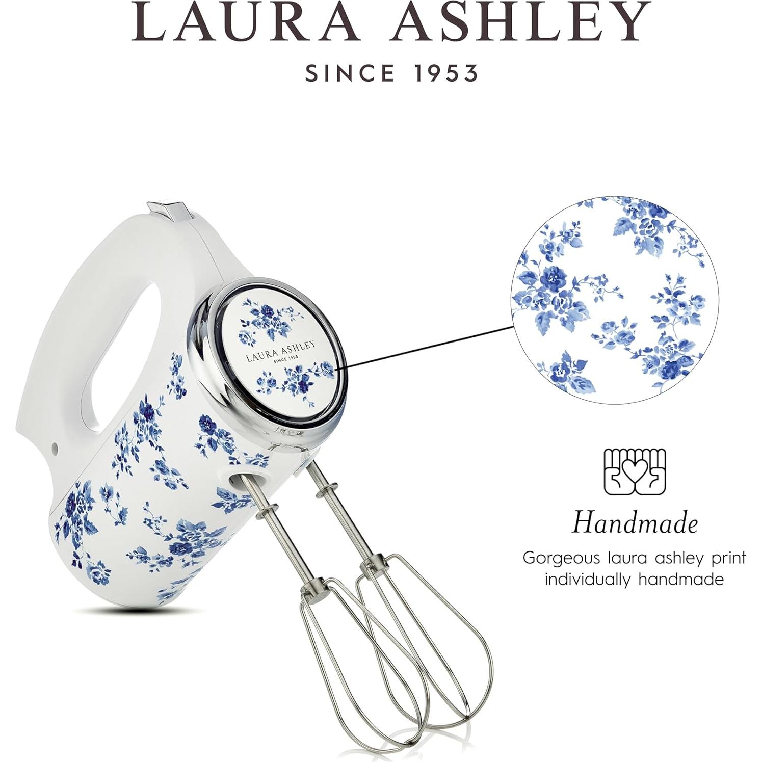 Batidora de Mano Eléctrica Laura Ashley 250W 5 Velocidades Rosa China