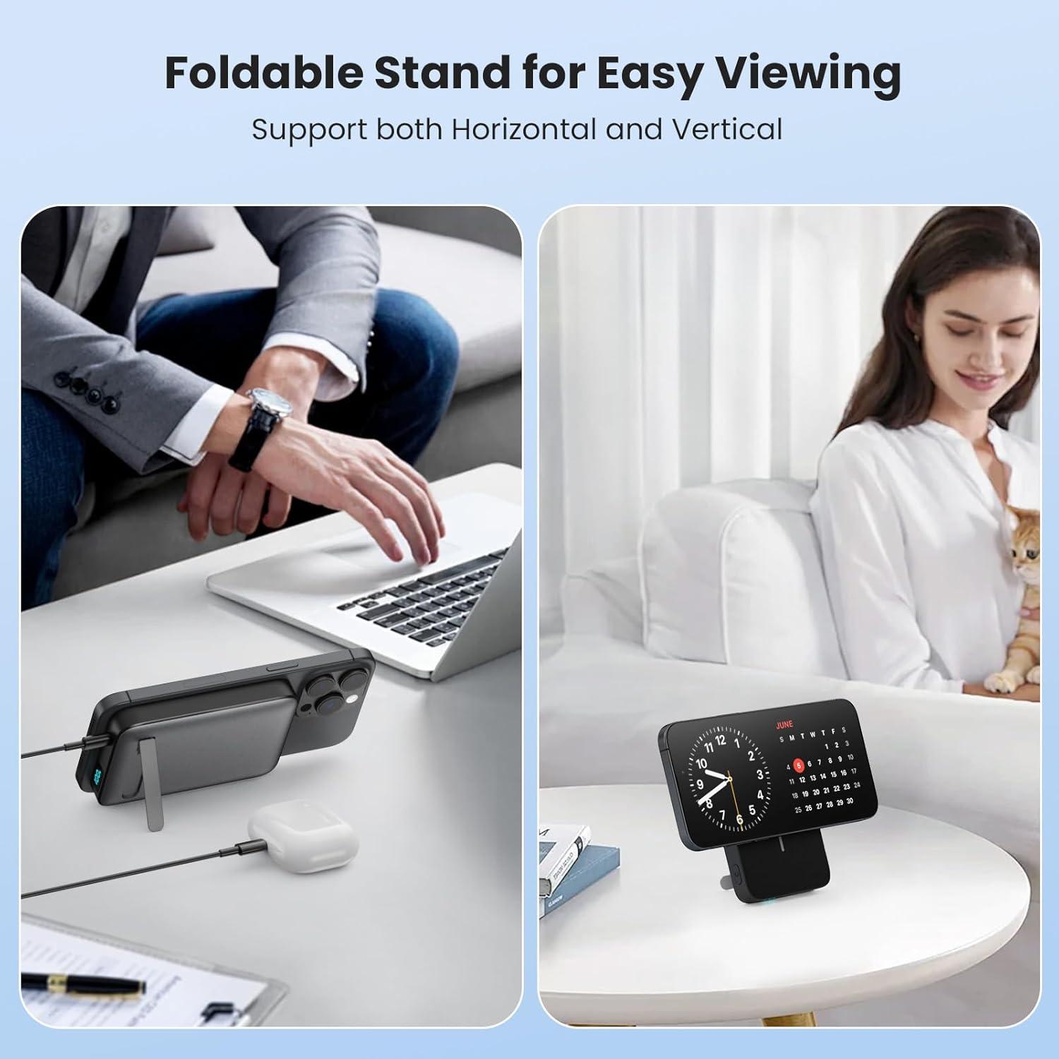 Cargador Portátil Magnético 10800mAh LanLuk USB-C 25W