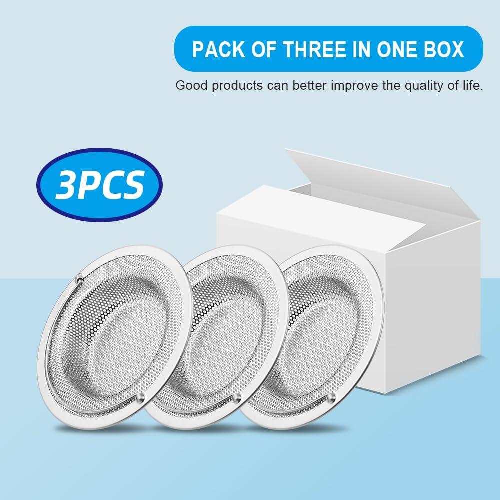 Colador de Fregadero de Acero Inoxidable Haodex 11 cm