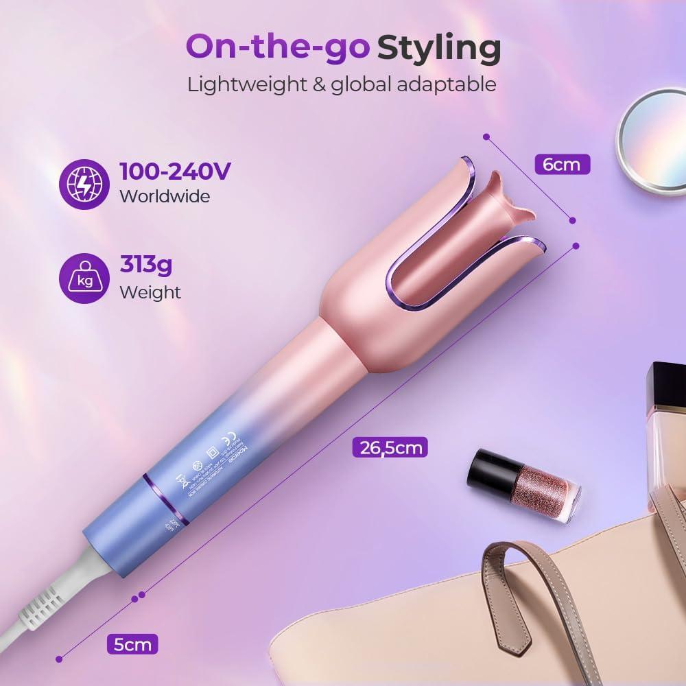 Rizador Automático Moerae 1" (2.54 cm) 3 Temperaturas Antienredos