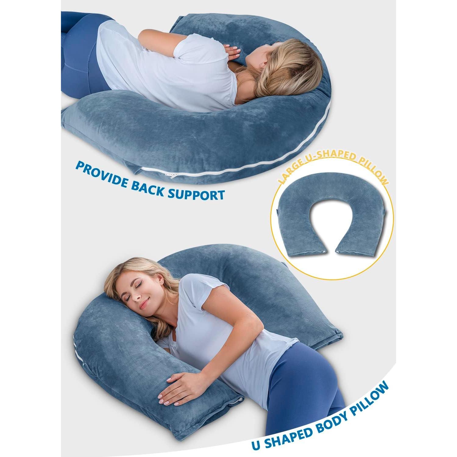 Cojín de Lectura Plegable INSEN, Soporte Completo Azul