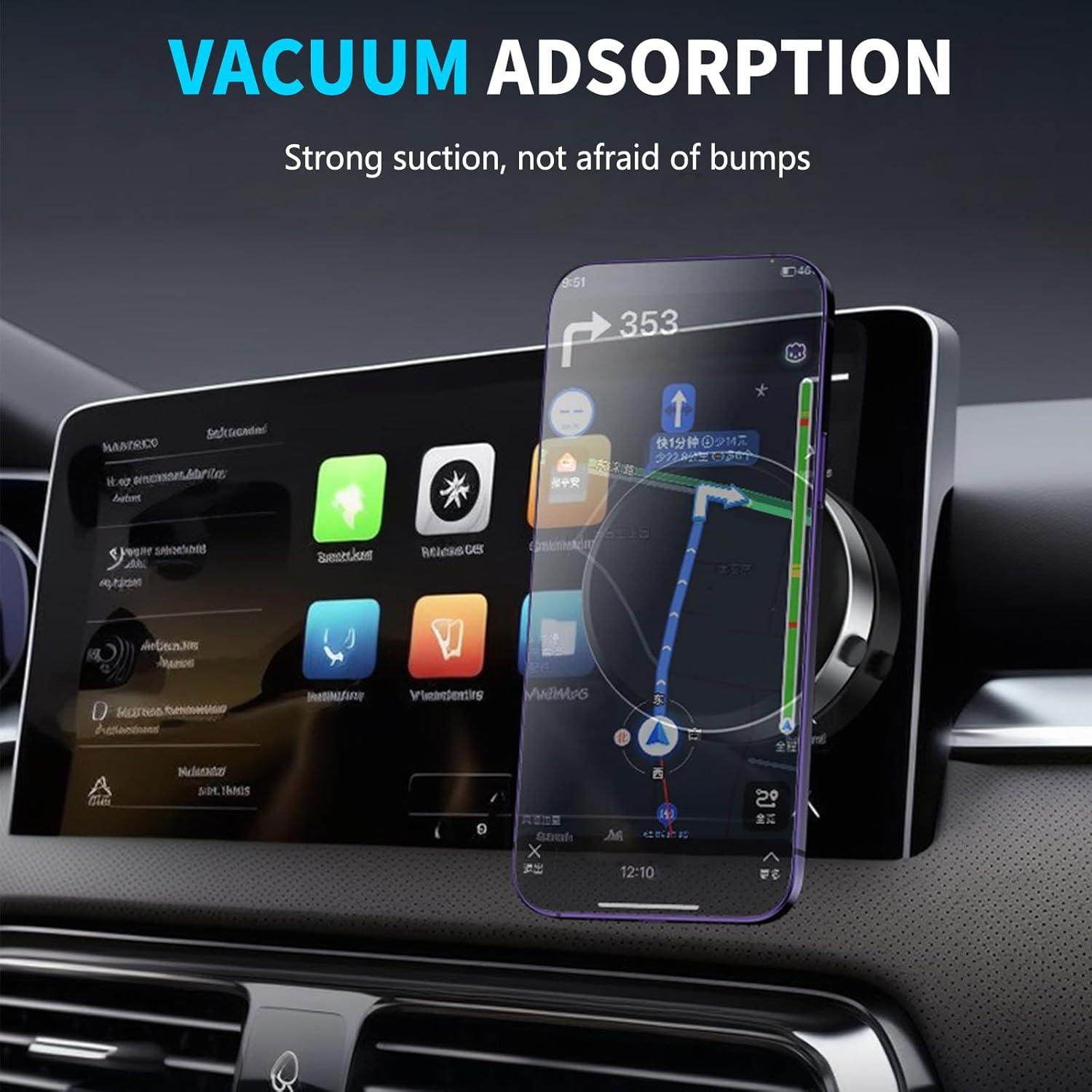 Soporte Magnético para Teléfono de Coche Joyye 360° Negro