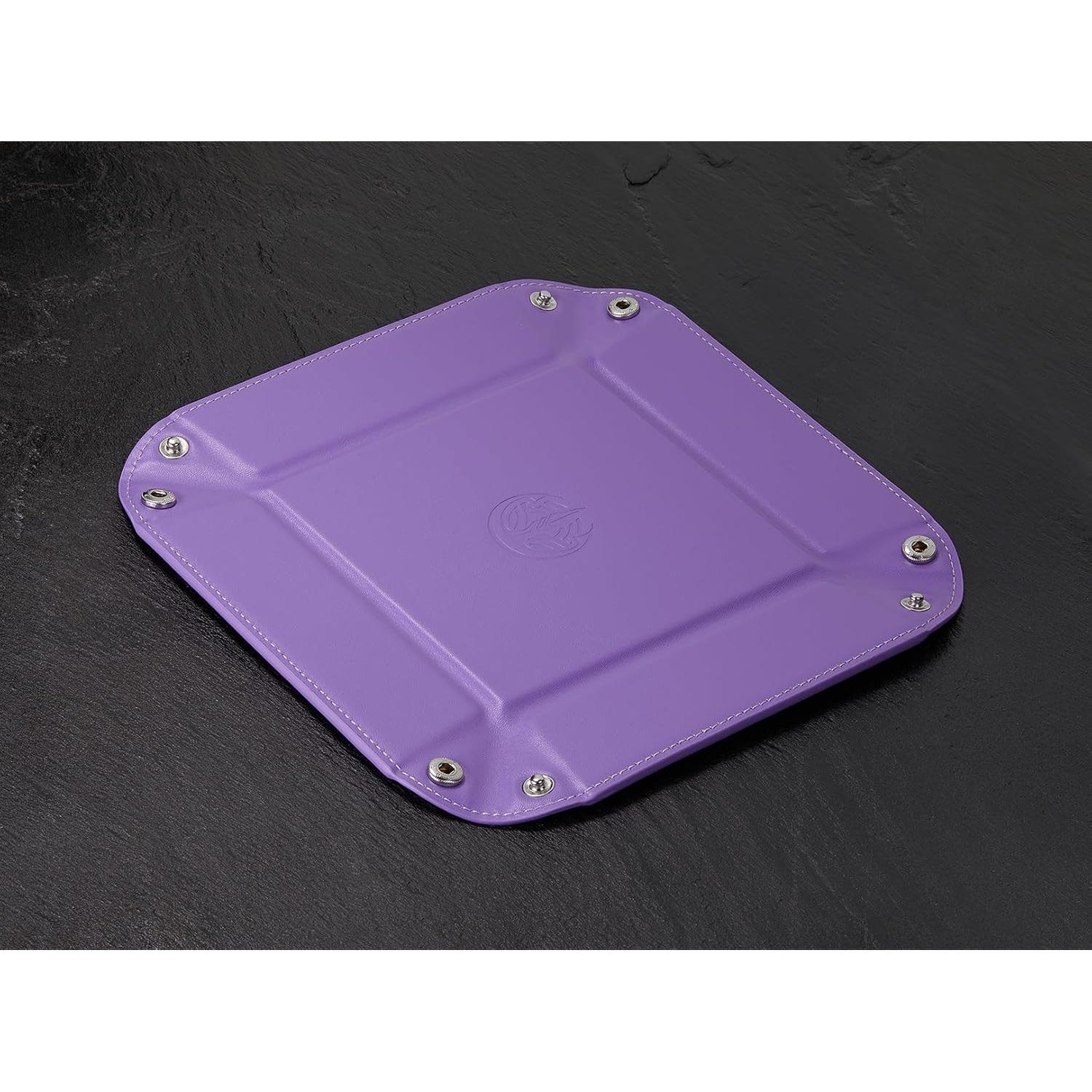 Bandeja de Joyería Plegable OARIE Cuero PU 24x24 cm Moderna