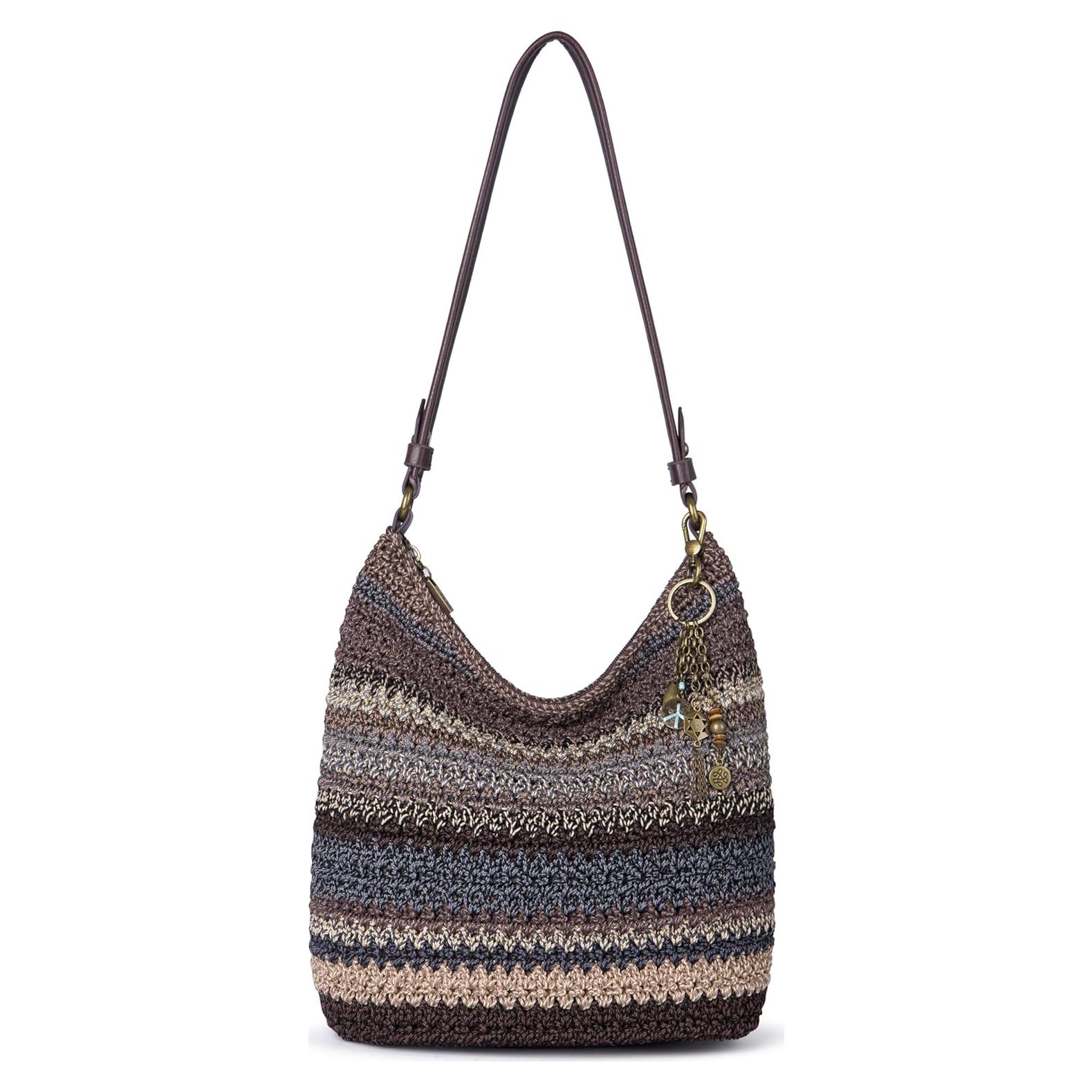 Bolsa Hobo Sequoia The Sak para Mujeres en Ganchillo
