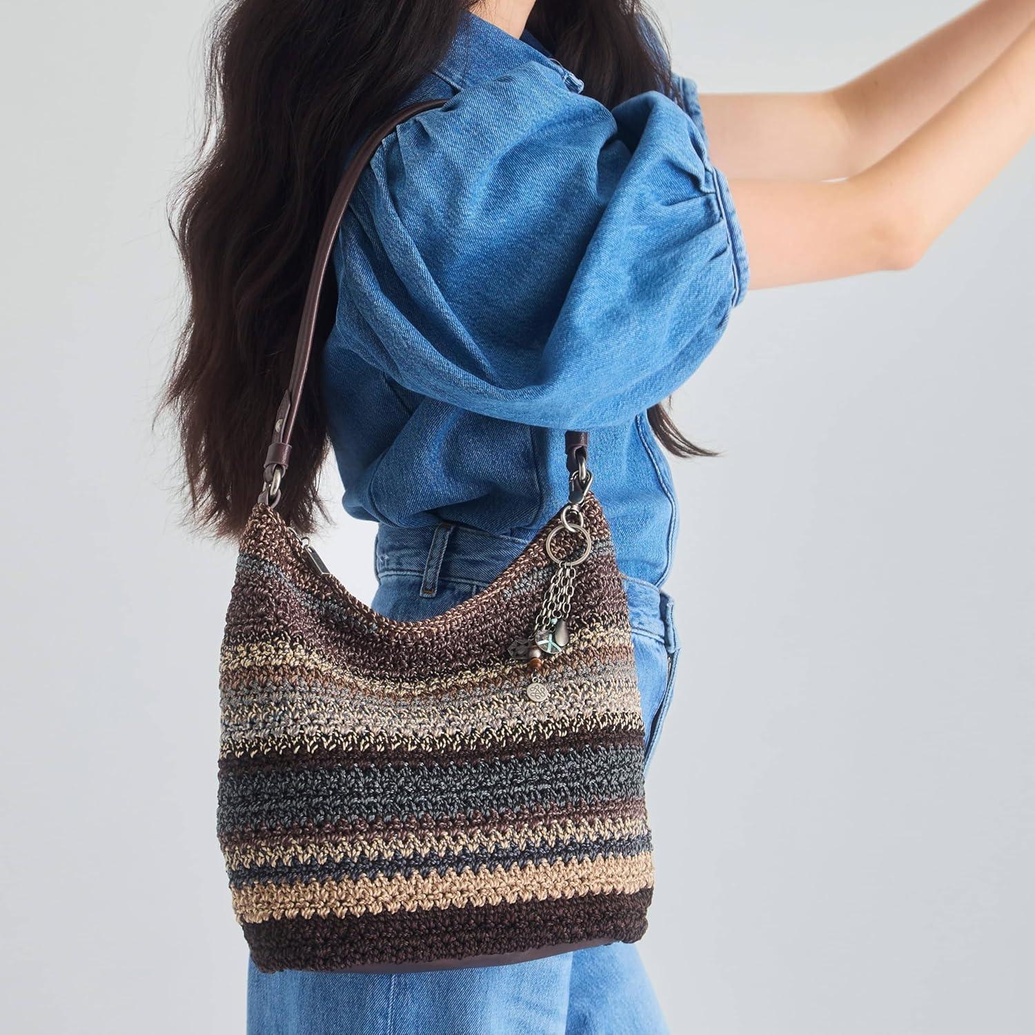 Bolsa Hobo Sequoia The Sak para Mujeres en Ganchillo