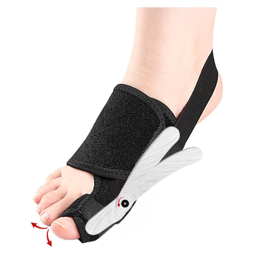 Corrector de Juánete YHOUMEW Pie Izquierdo Ajustable Alivio Dolor
