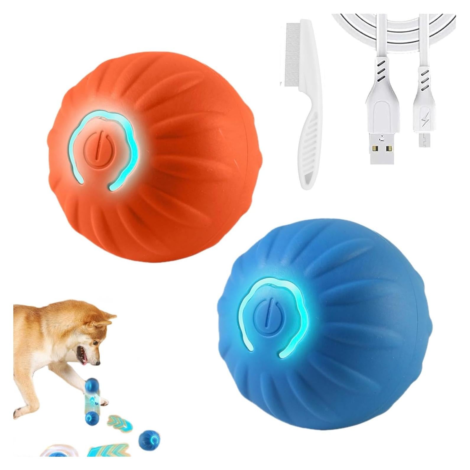 Pelota Saltarina Inteligente Jijikomore 52mm 2PCS Interactiva