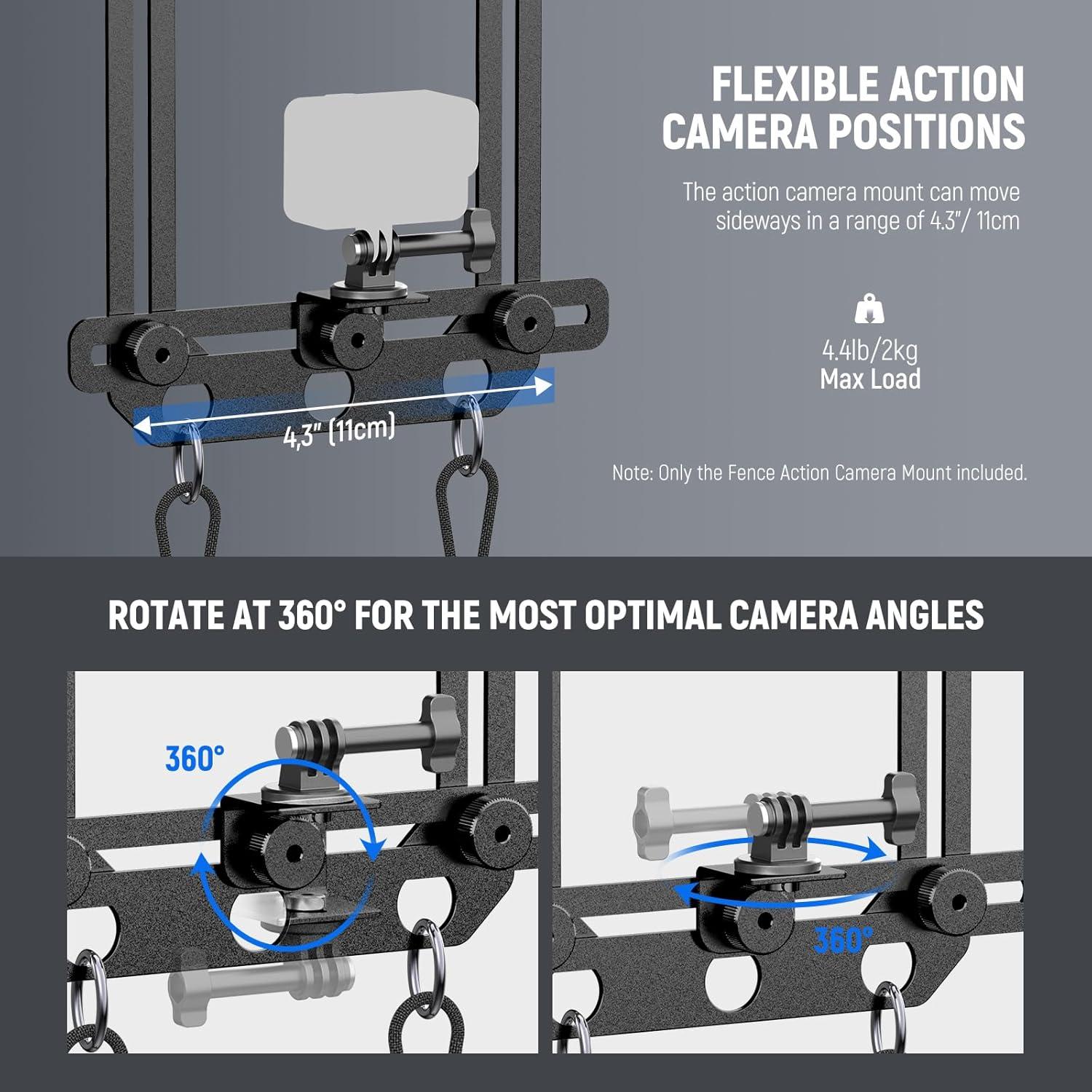 Soporte de Cerca para Cámara NEEWER PA036 Ajustable 2kg