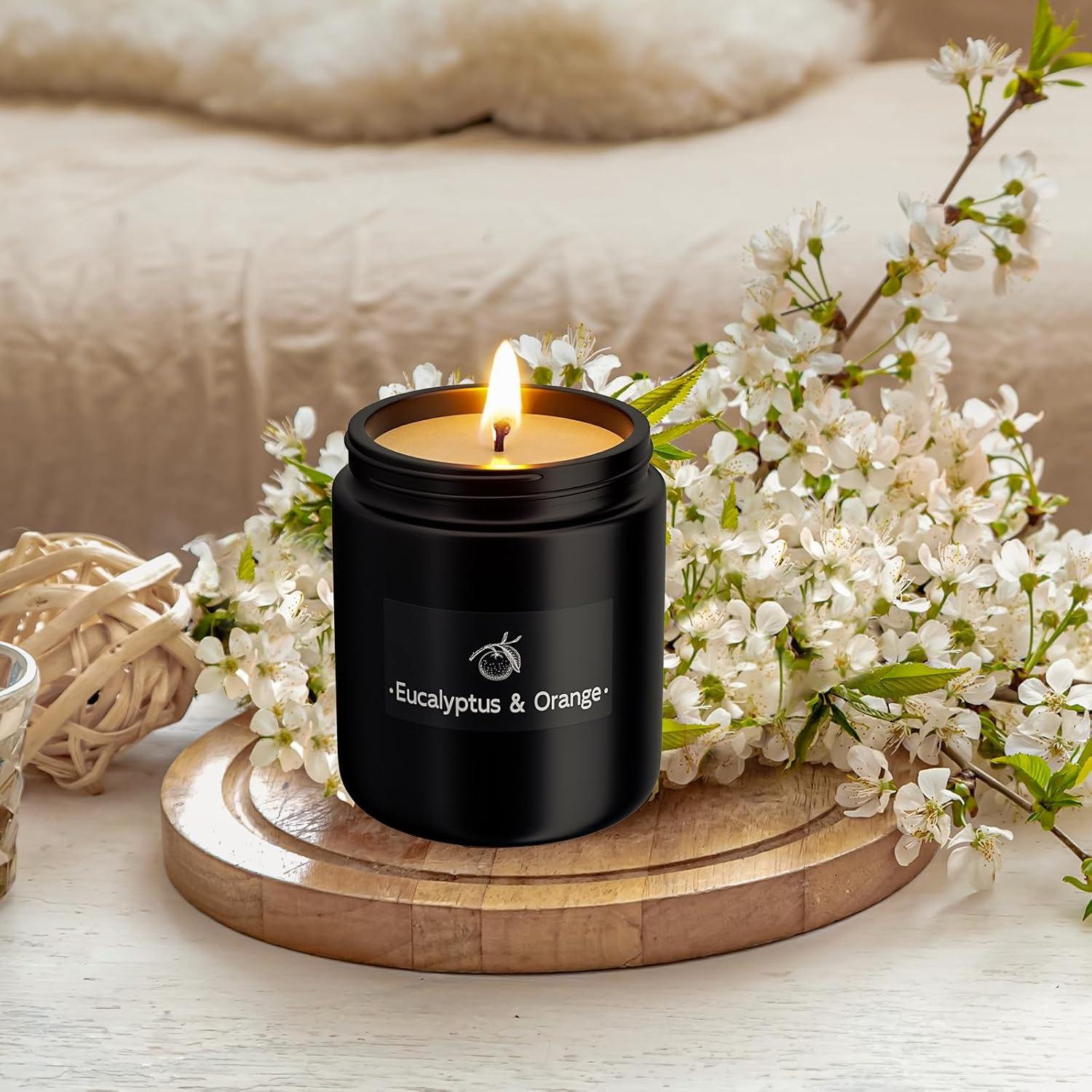 Vela Aromática TranquilBliss Eucalipto y Naranja 215g