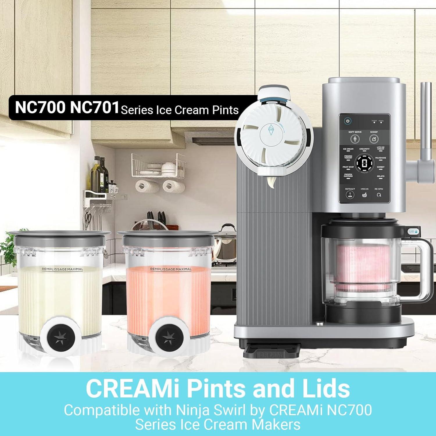 Paquete de 2 Pints de 16oz LP para Ninja Creami NC700