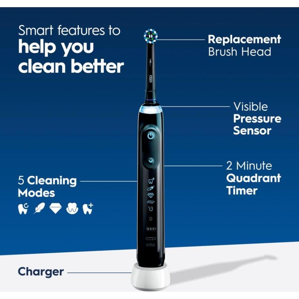 Cepillo de Dientes Eléctrico Oral-B Genius X Limited Negro