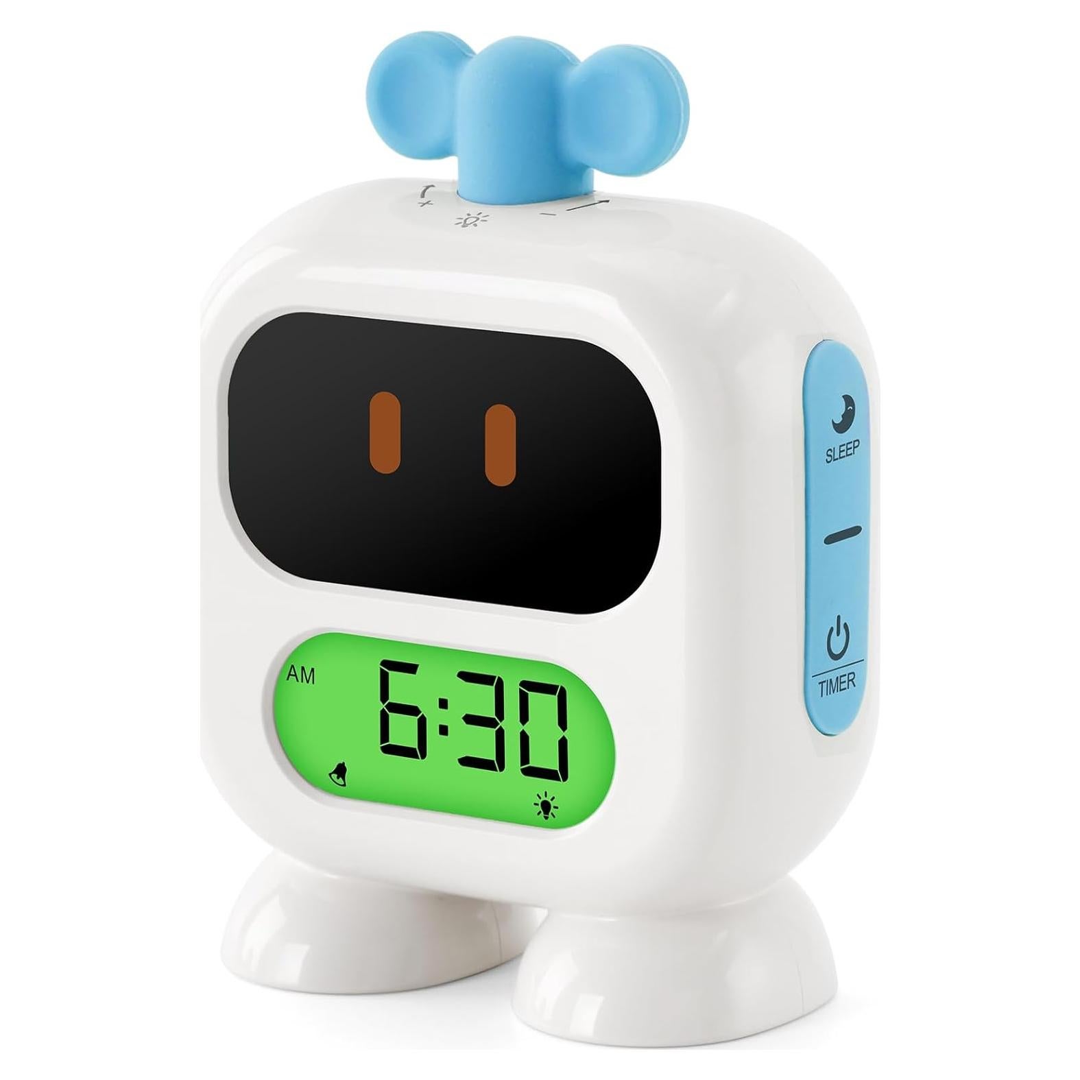 Reloj Despertador para Niños Seucasu S300 con Luz Verde y Roja