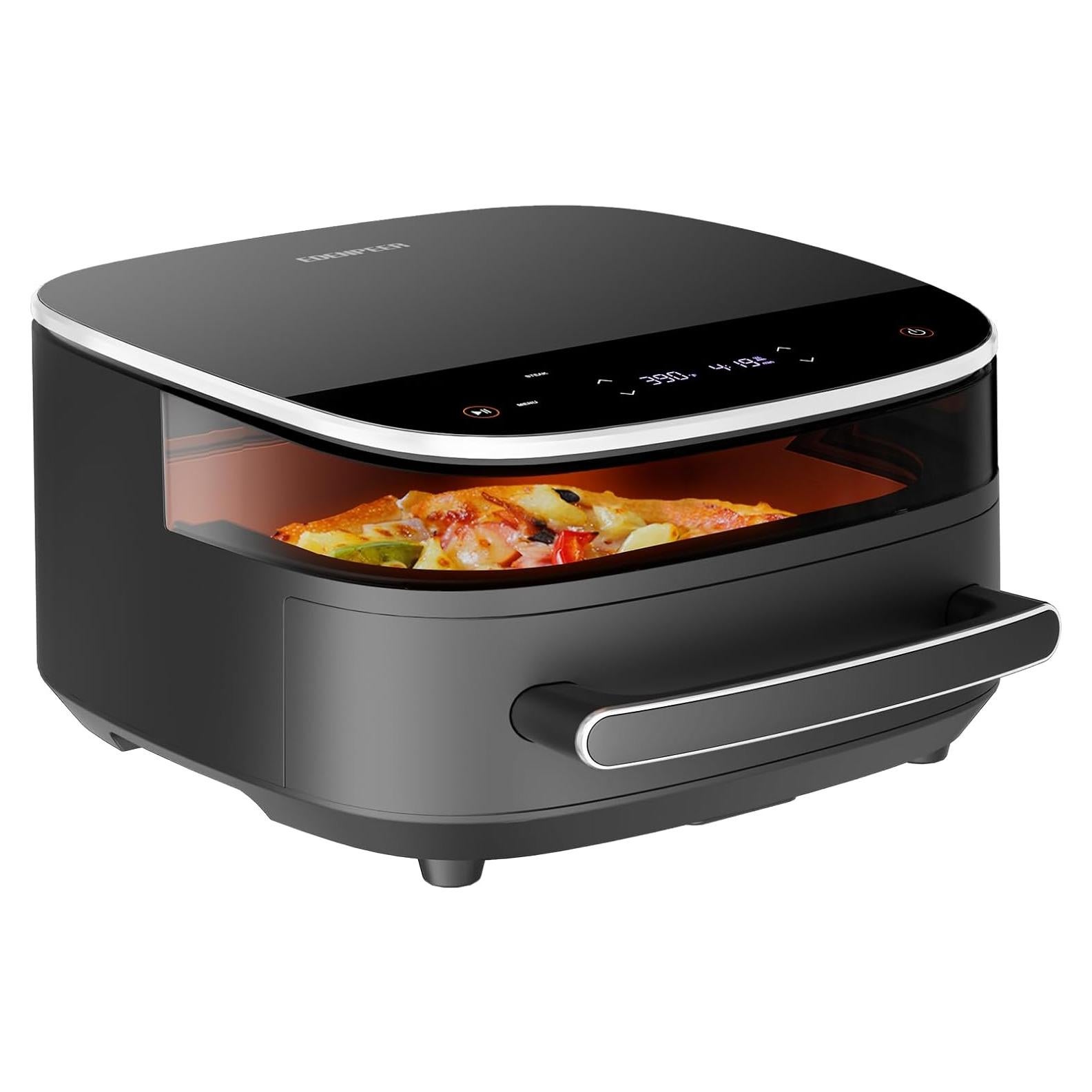 Freidora de Aire EDENPEER 6 QT Acero Inoxidable 11 en 1