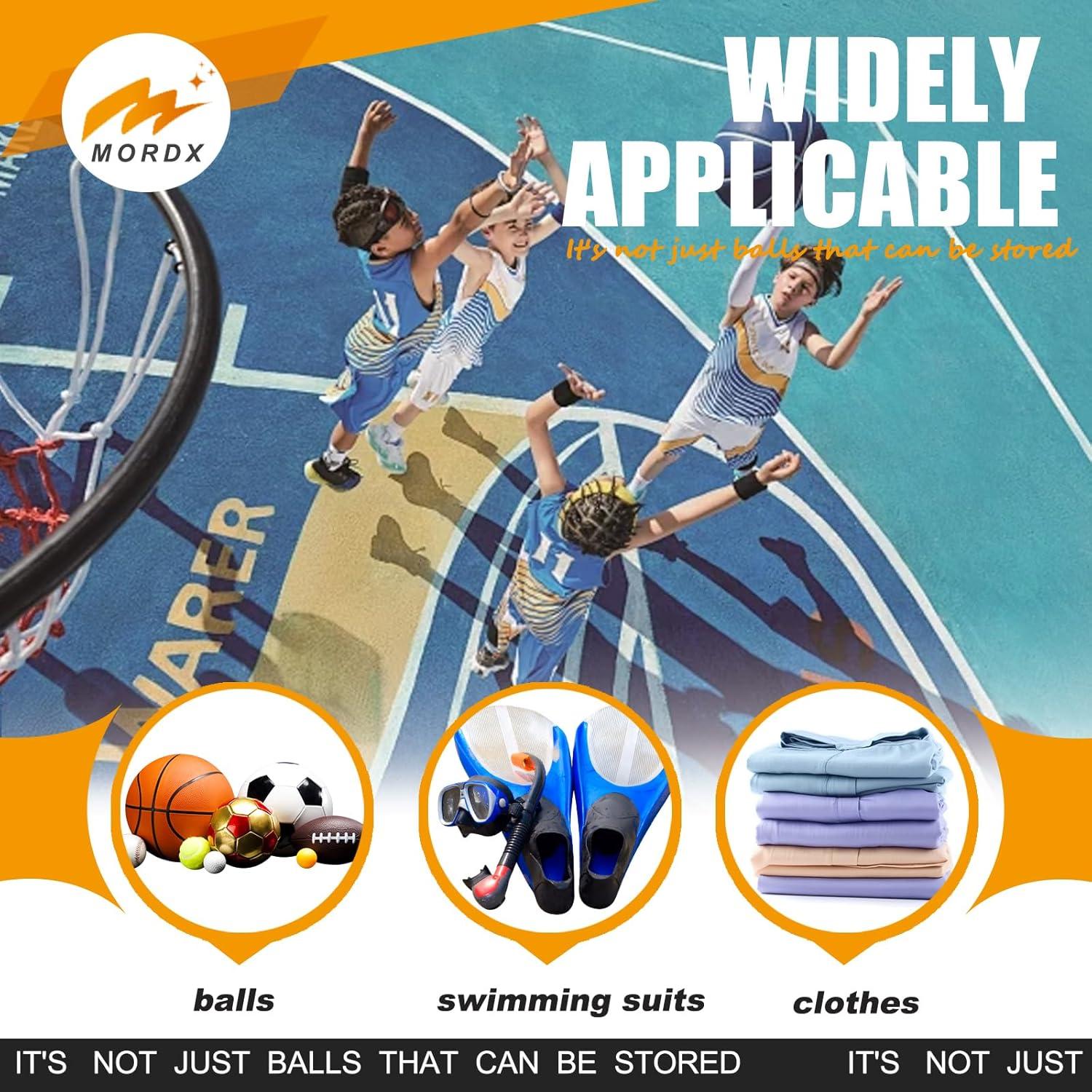 Bolsa de Baloncesto Mordx 38x50 cm con Cierre de Cordón