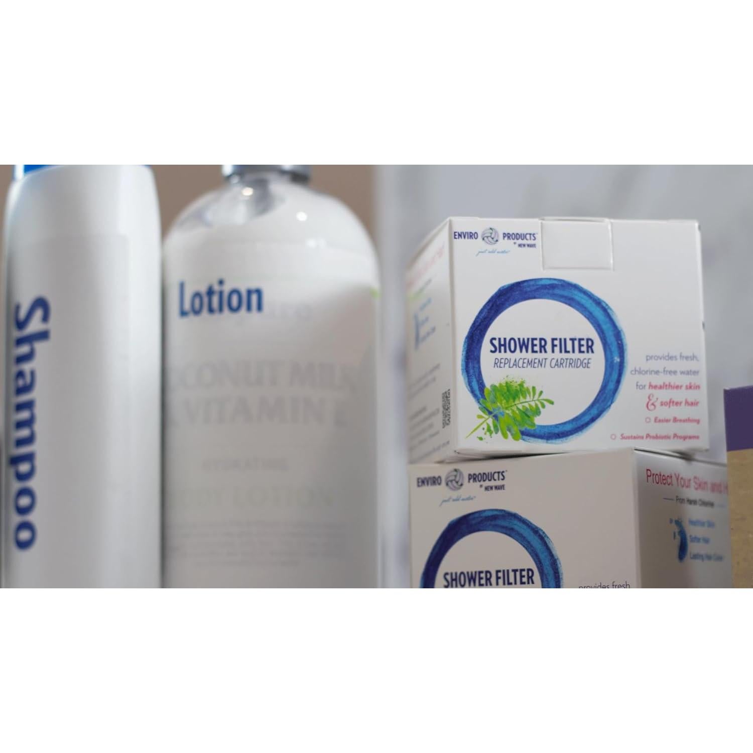 Cartucho de Filtro de Ducha New Wave Enviro - Reducción de Cloro