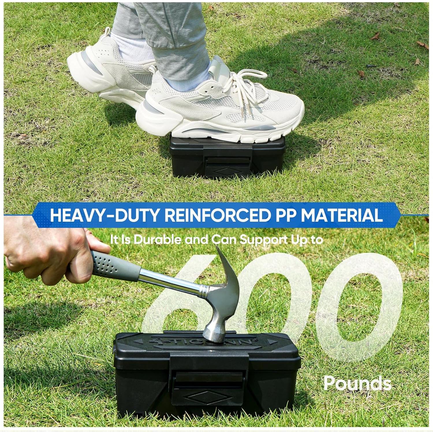 Caja Eléctrica Exterior TICONN IP54 Protección Agua Negro Pequeña