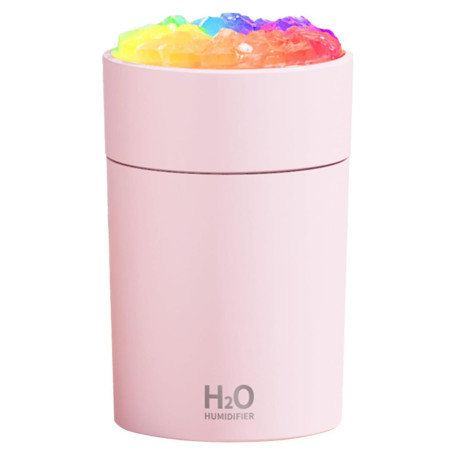 Humidificador Compacto BATULU 220ml con Luz LED 7 Colores