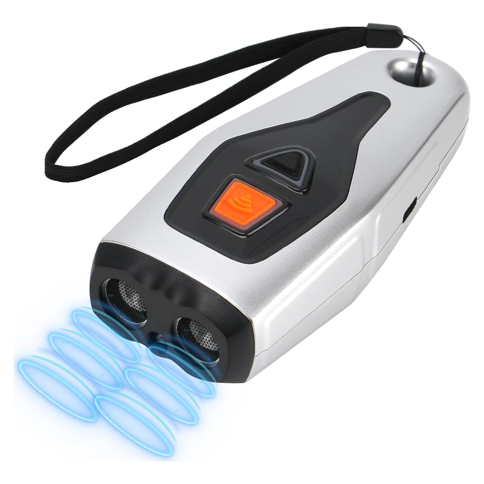 Dispositivo Antiladridos Ultrasonido AFFLAT con Linterna LED