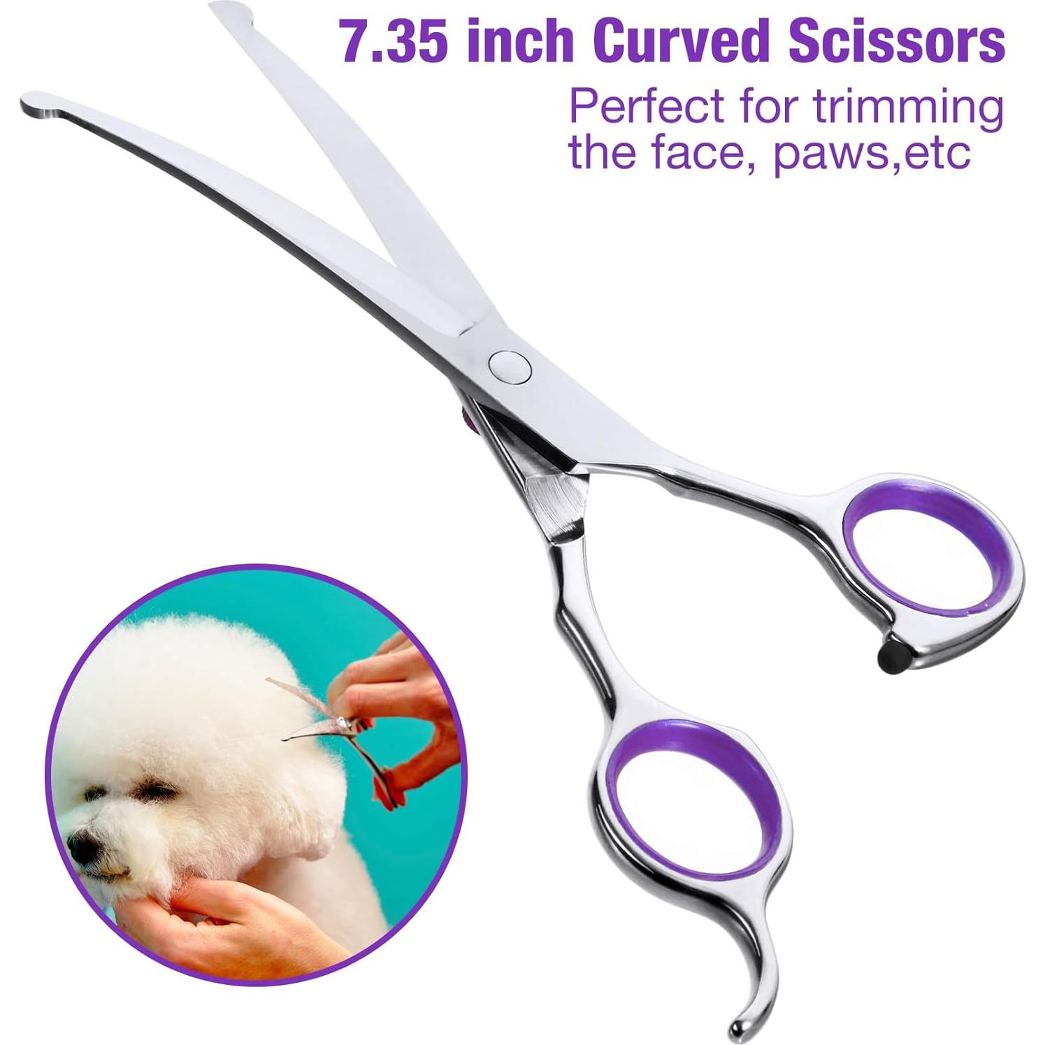 Tijeras de Peluquería Profesional CADABY para Perros 3 en 1