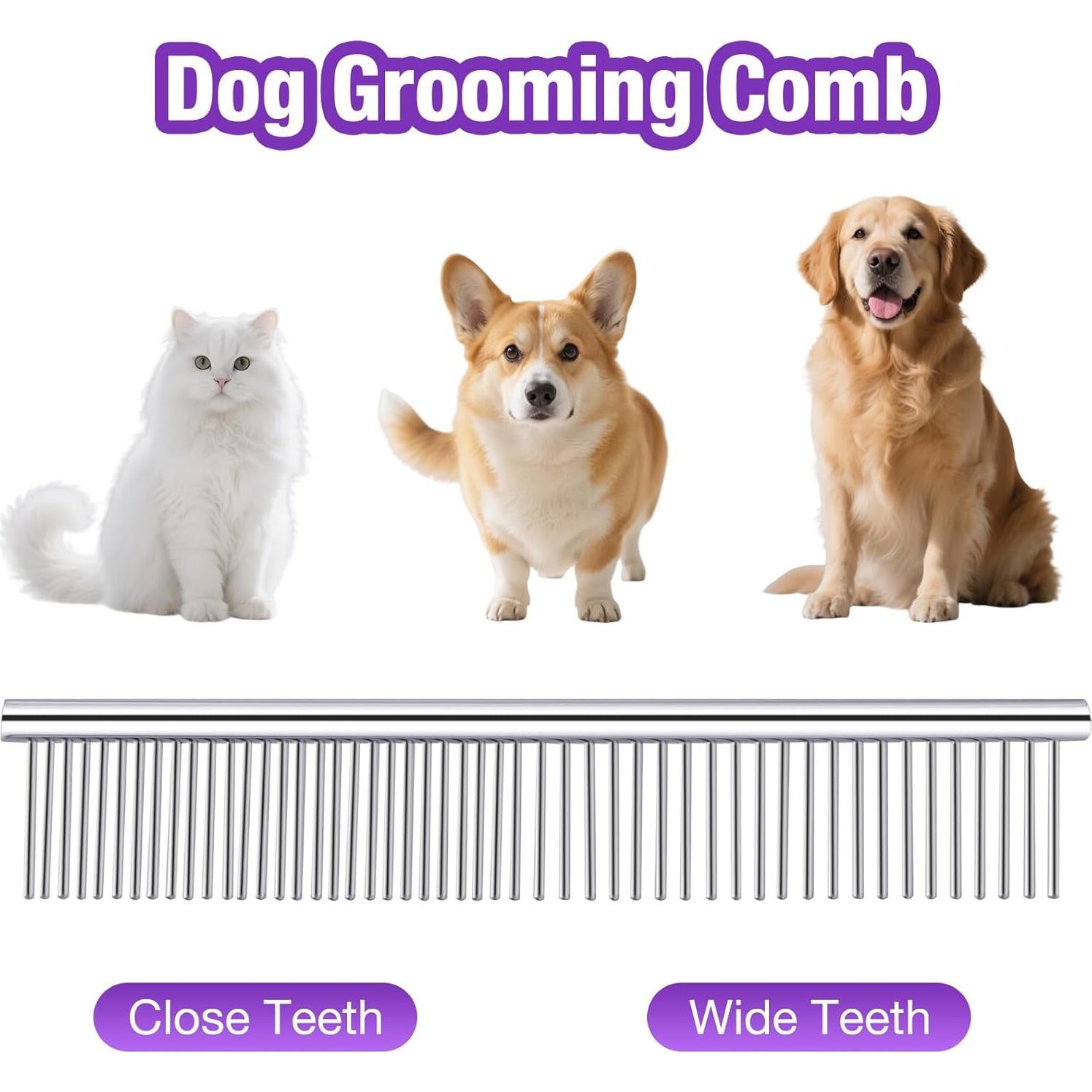 Tijeras de Peluquería Profesional CADABY para Perros 3 en 1