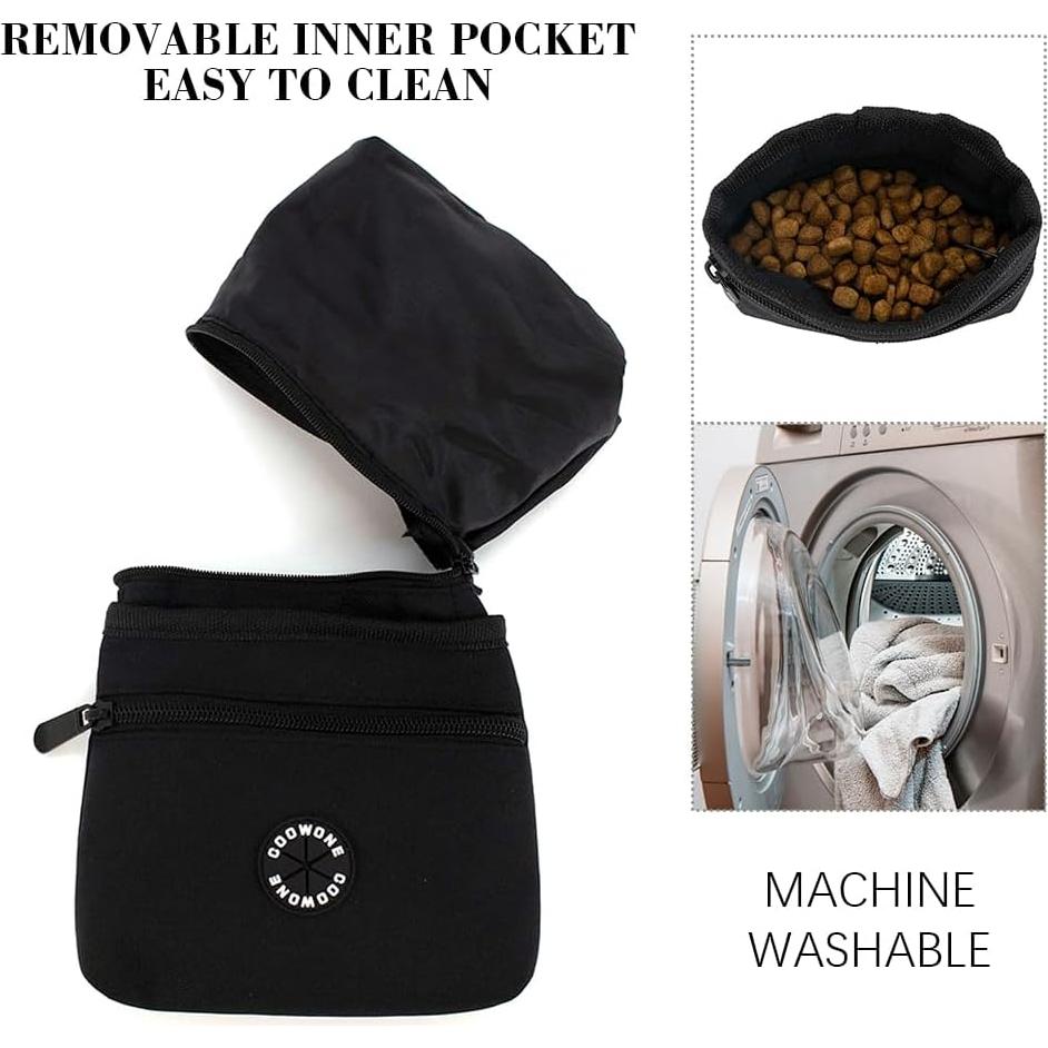 Bolsa de Golosinas para Perros COOWONE Desmontable 14x12cm