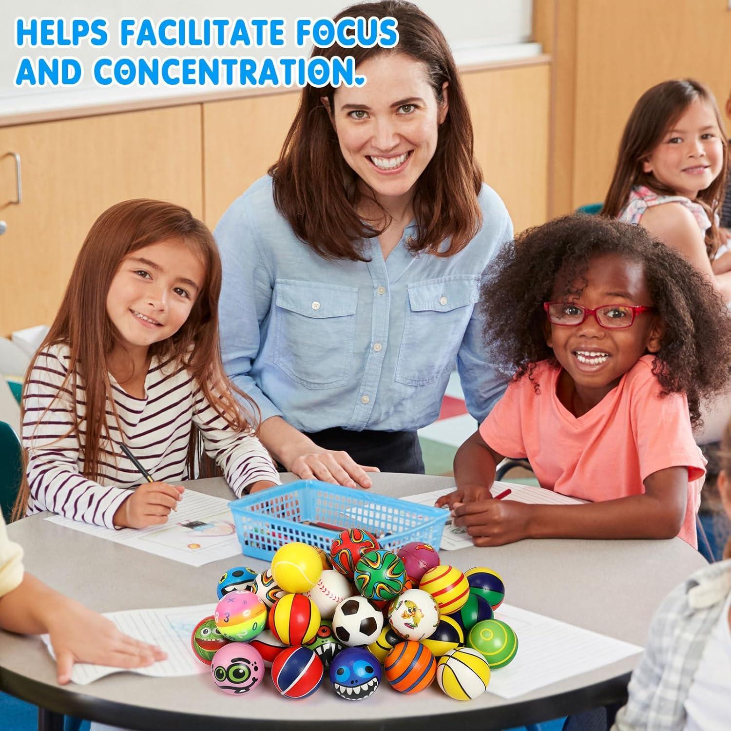 Yunsailing 108 Mini Pelotas Antiestrés 6 cm para Alivio