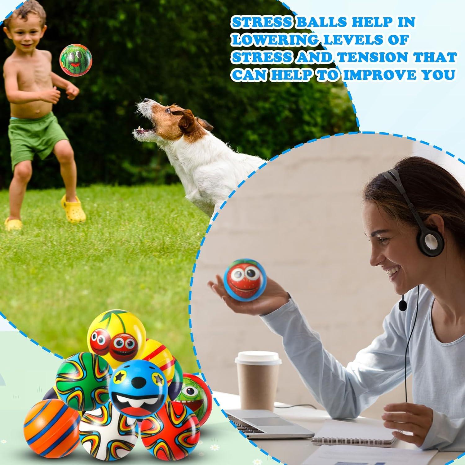 Yunsailing 108 Mini Pelotas Antiestrés 6 cm para Alivio