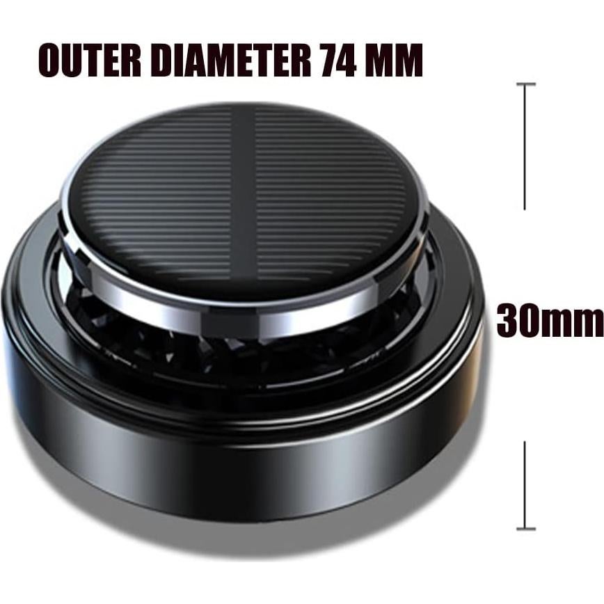 Ambientador de Coche Satisyo Solar Difusor de Aceite 10.5cm