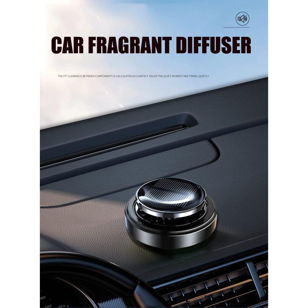 Ambientador de Coche Satisyo Solar Difusor de Aceite 10.5cm