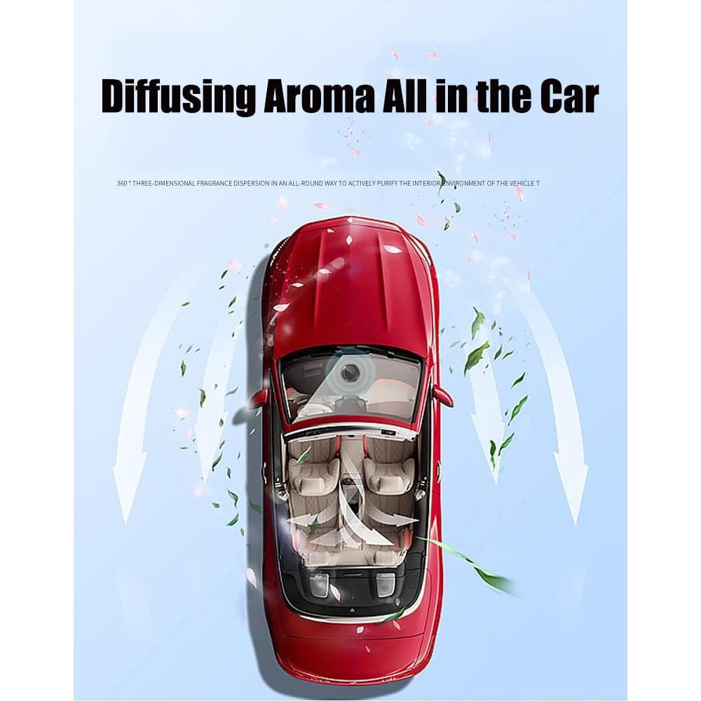Ambientador de Coche Satisyo Solar Difusor de Aceite 10.5cm