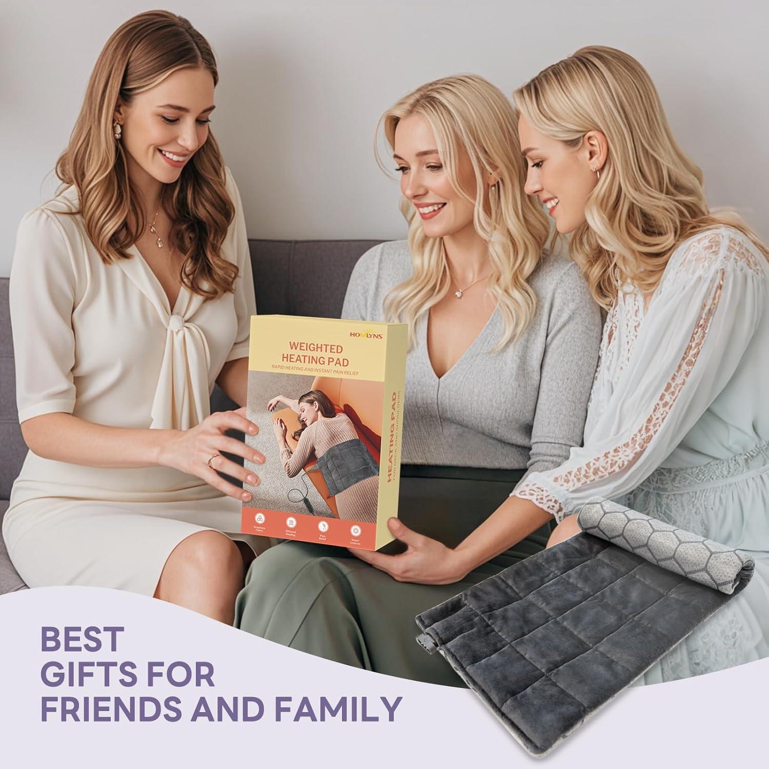 Almohadilla Térmica HOMLYNS RelaxRite 30x60cm 10 Niveles Calor