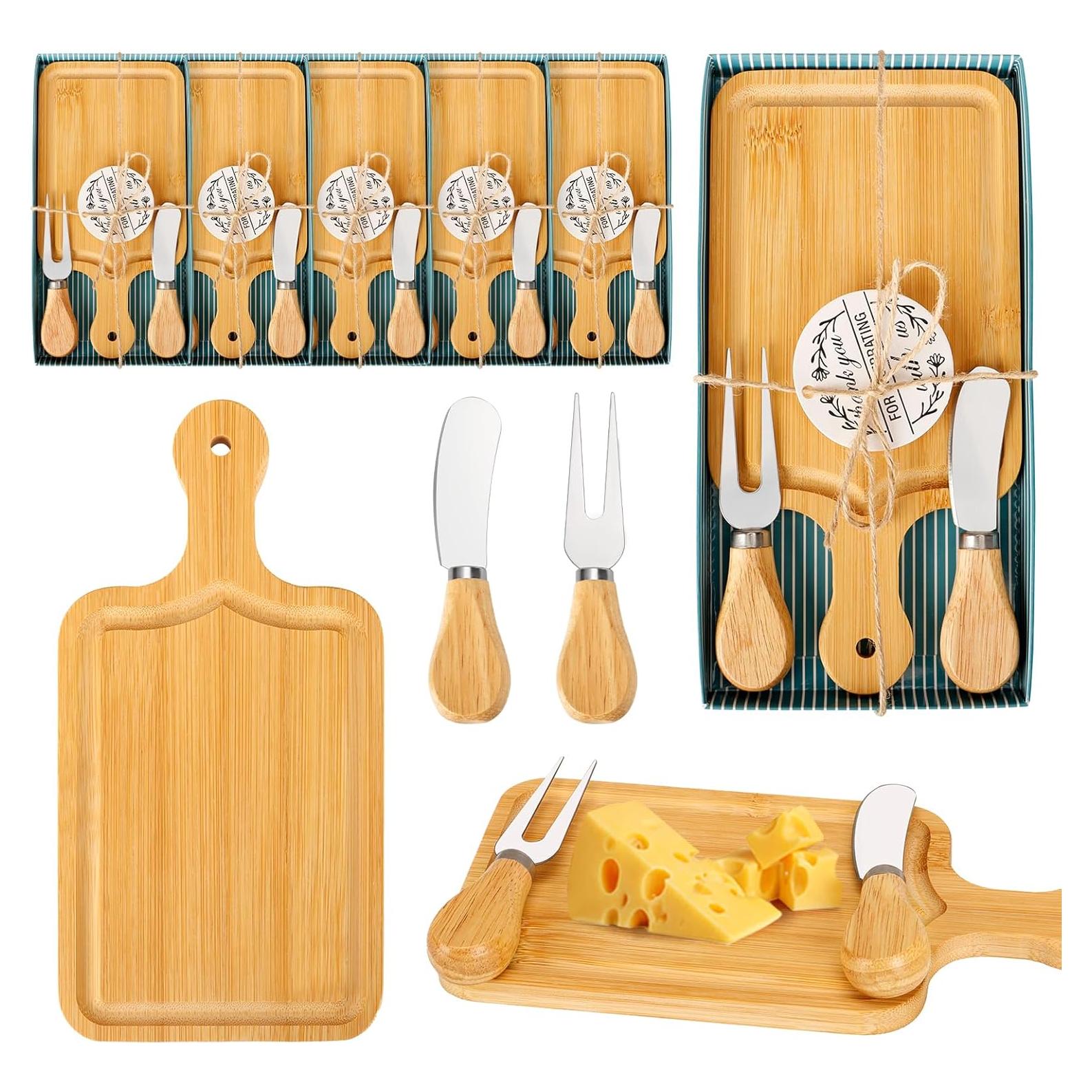 6 Sets de Premios para Baby Shower KBDHYY - Tablas de Queso y Regalo