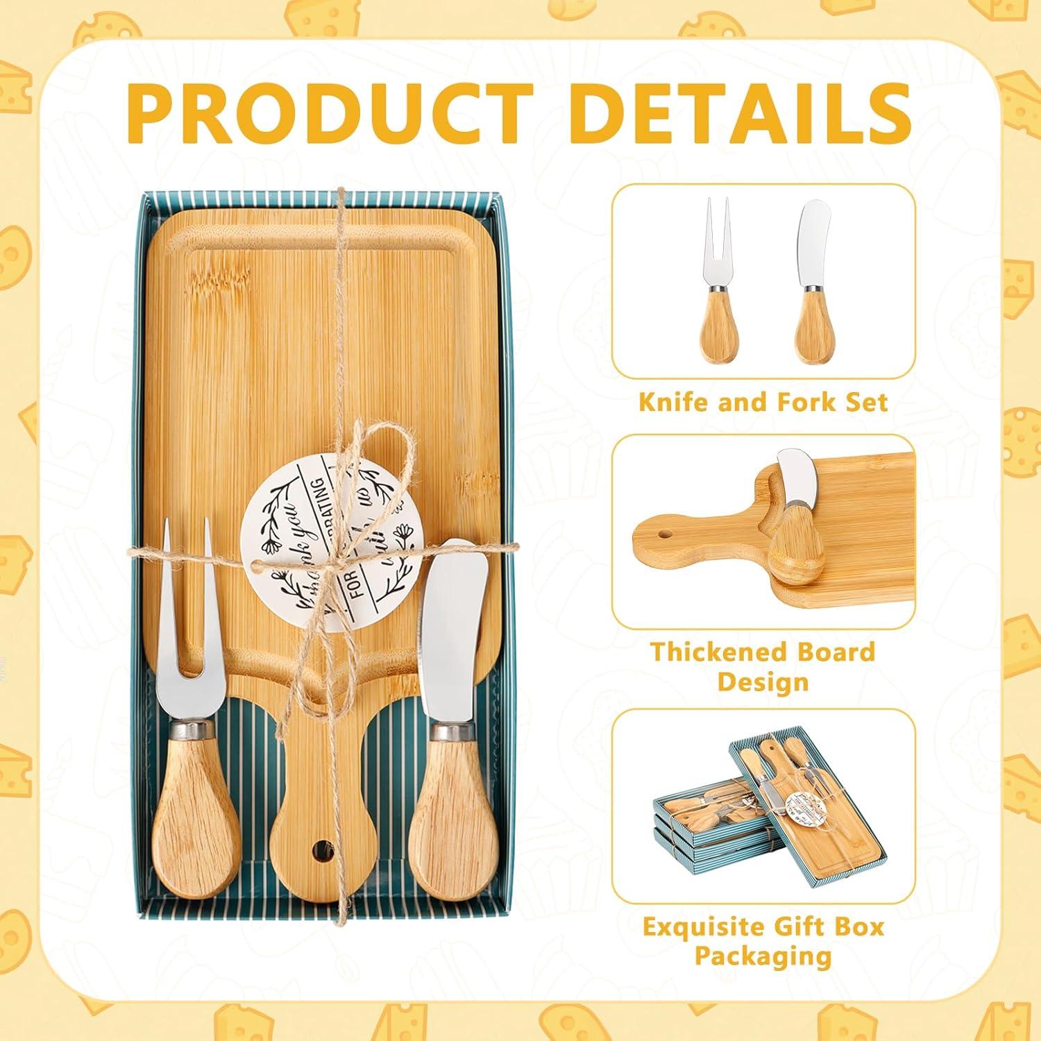 6 Sets de Premios para Baby Shower KBDHYY - Tablas de Queso y Regalo