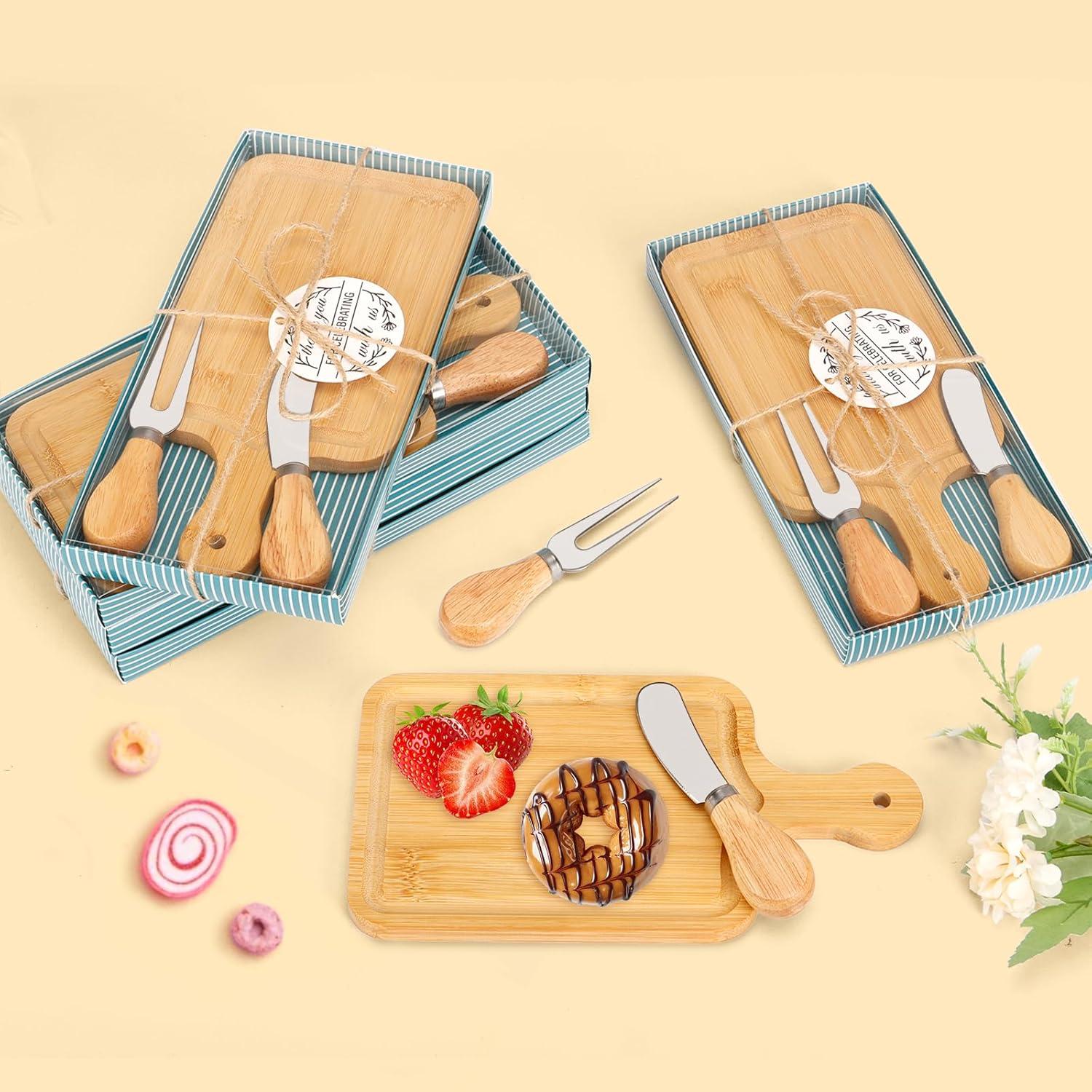 6 Sets de Premios para Baby Shower KBDHYY - Tablas de Queso y Regalo