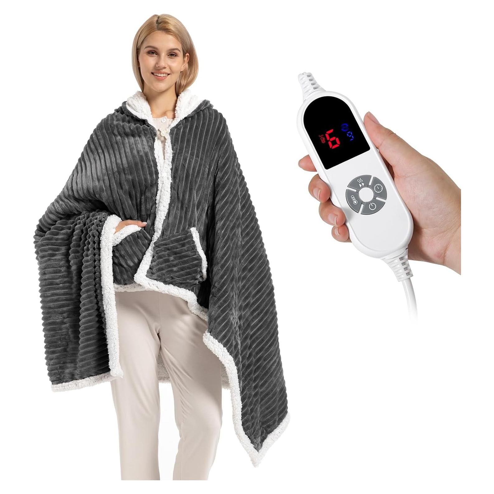 Manta Térmica Eléctrica FIGERM 101.6x177.8 cm Gris Oscuro