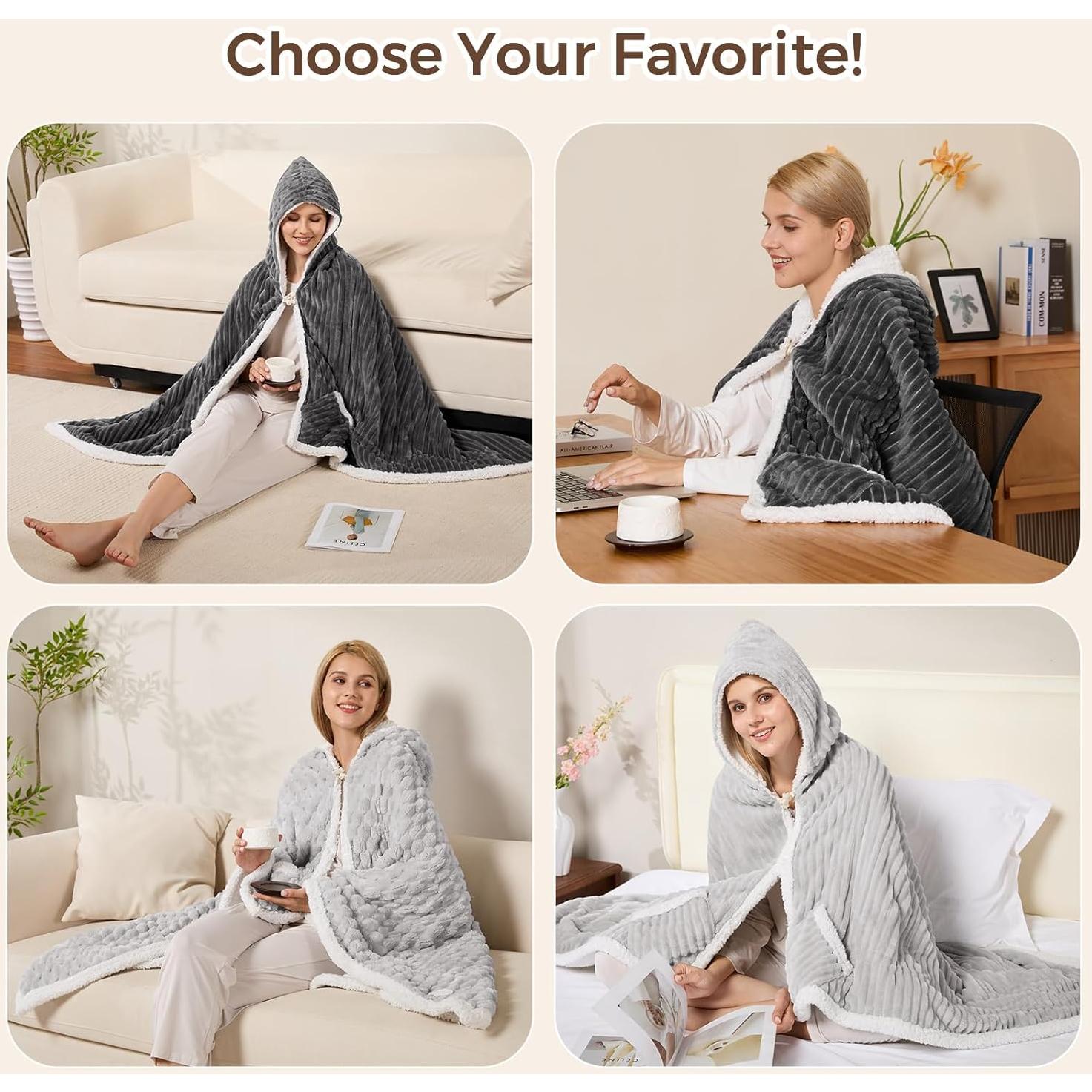 Manta Térmica Eléctrica FIGERM 101.6x177.8 cm Gris Oscuro