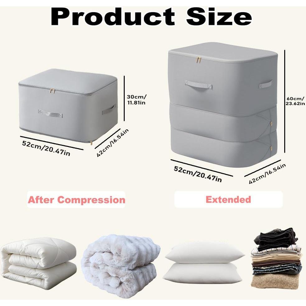 Organizador de Compresión JUPITER WARRIOR 3 Capas Extra Grande 2PCS