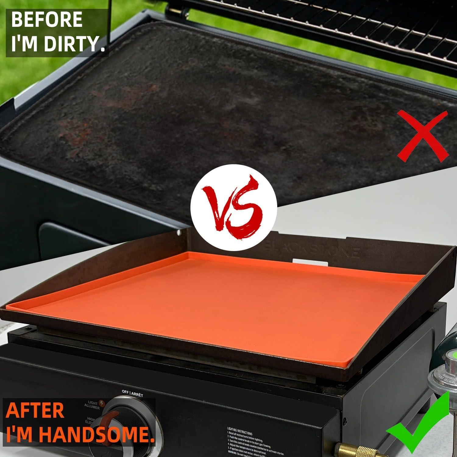 Tapete de Silicona TURLIOARN para Parrilla Blackstone 17"