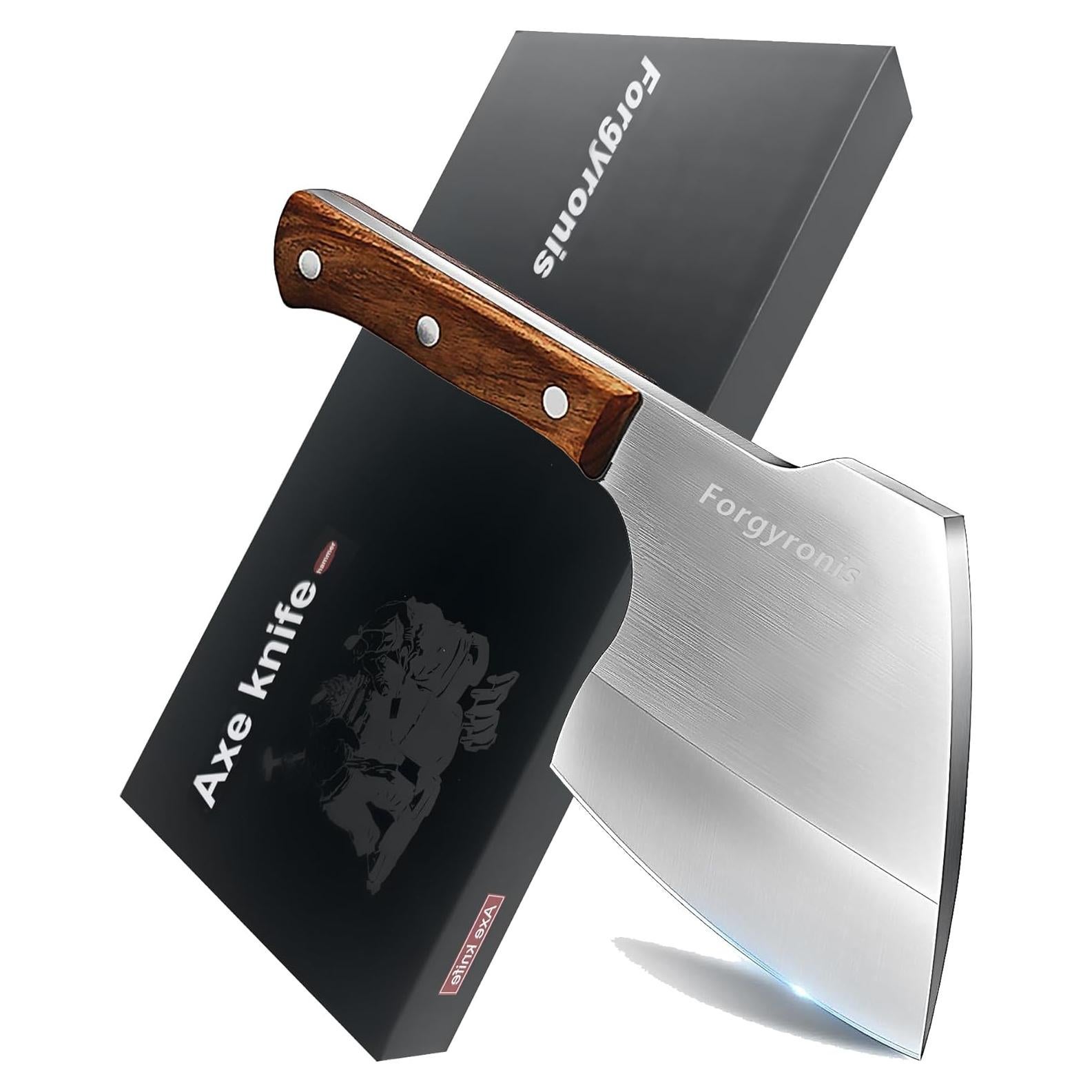 Cuchillo de Carnicero Forgyronis 16 cm Forjado a Mano Alta Resistencia