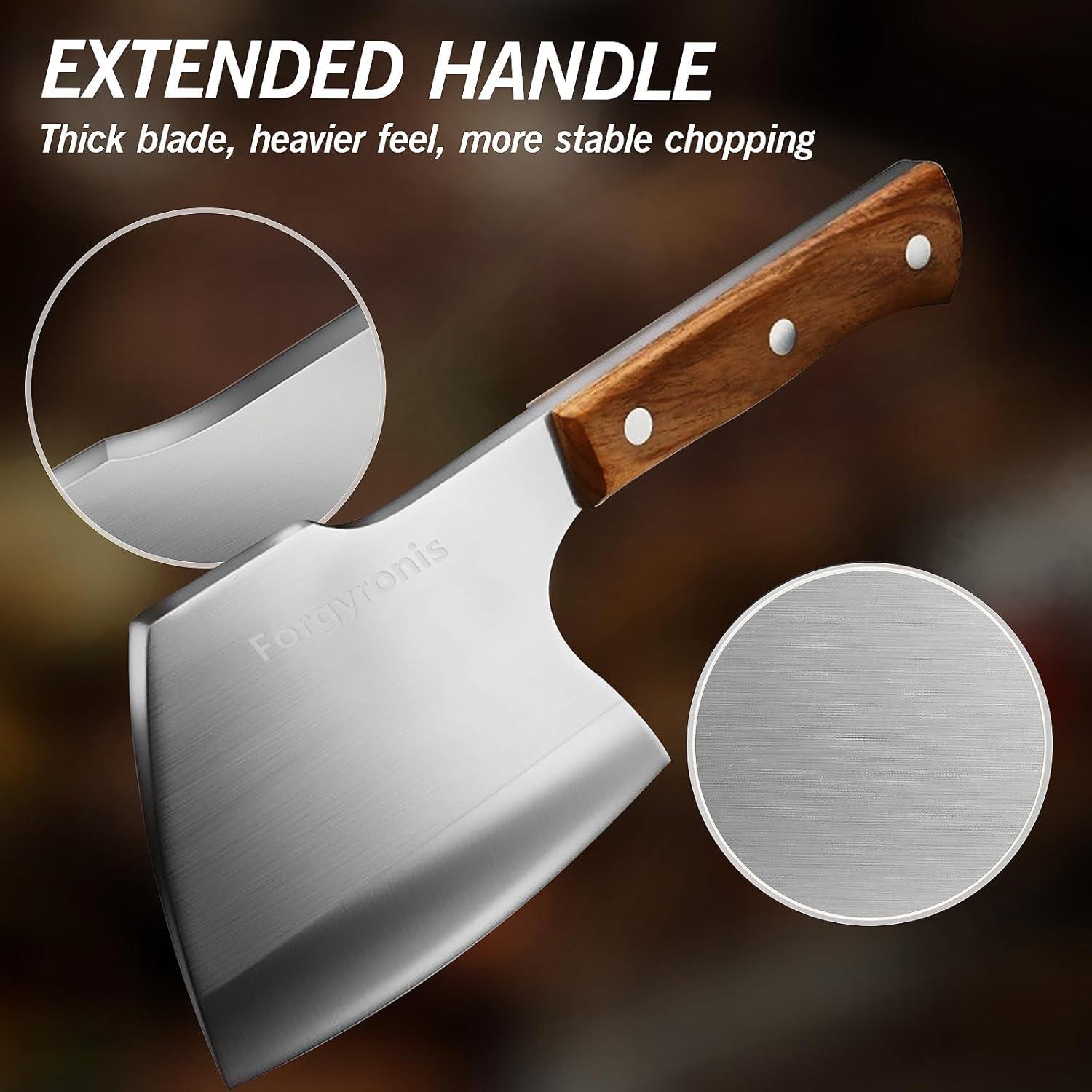 Cuchillo de Carnicero Forgyronis 16 cm Forjado a Mano Alta Resistencia