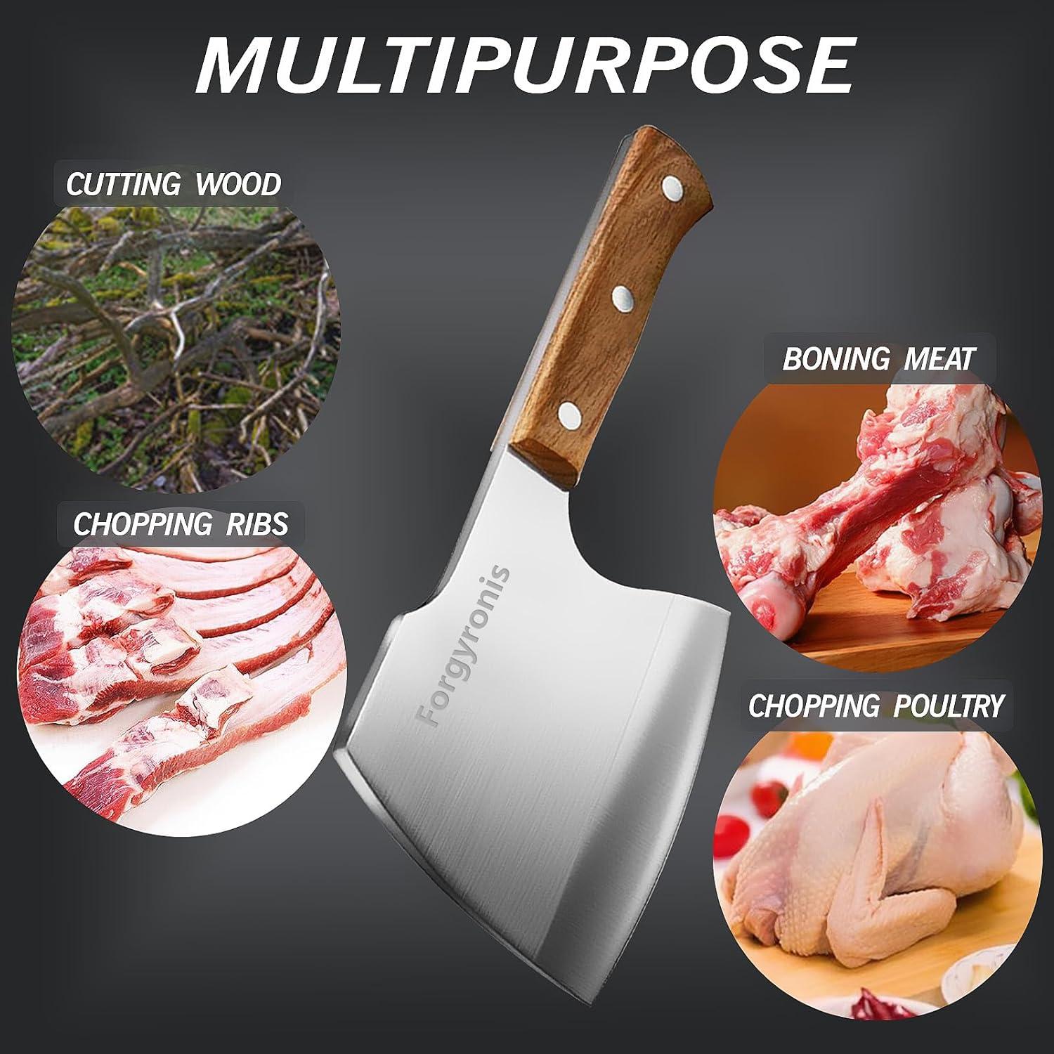 Cuchillo de Carnicero Forgyronis 16 cm Forjado a Mano Alta Resistencia