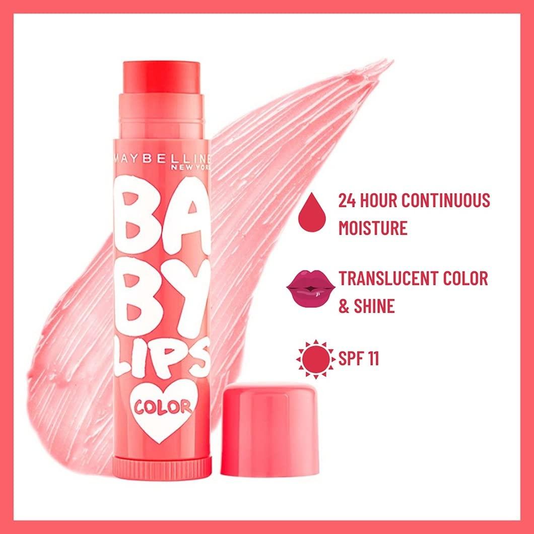 Bálsamo Labial Maybelline Baby Lips Color SPF 16 4.5g Cereza