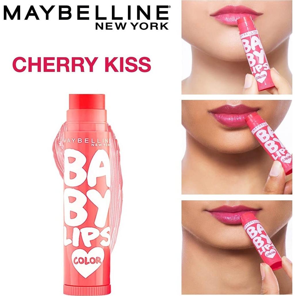 Bálsamo Labial Maybelline Baby Lips Color SPF 16 4.5g Cereza