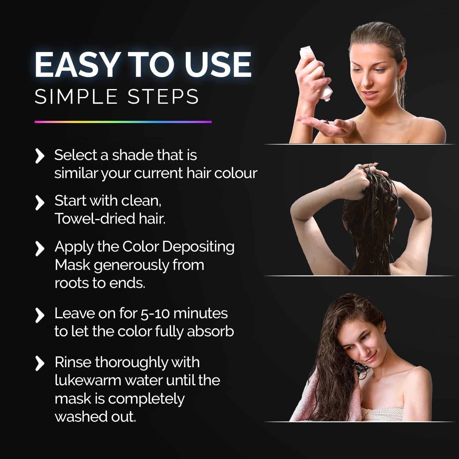 Mascarilla Capilar Color Chocolate Herbishh 103.5 ml 2 en 1