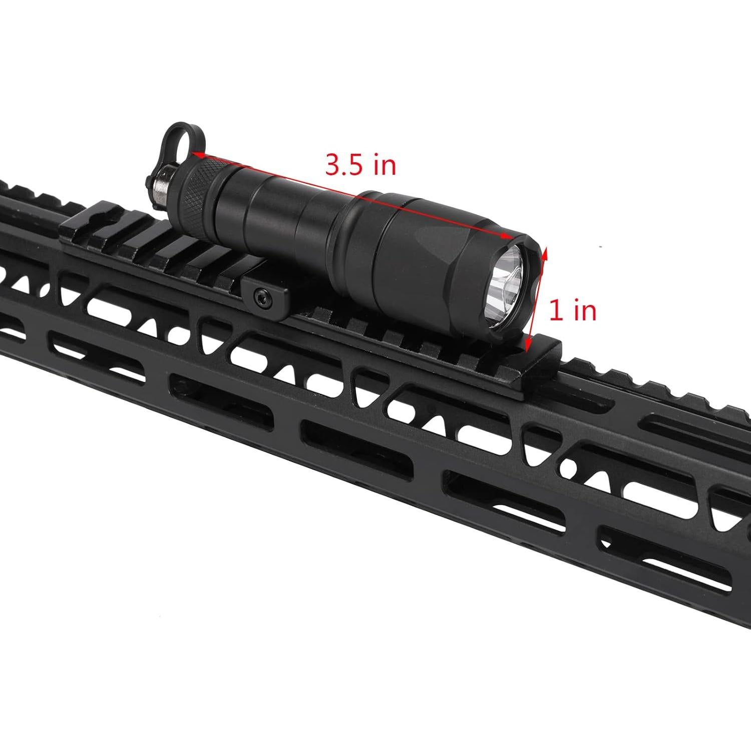 Linterna Táctica Phoking M340 800 Lúmenes con Interruptor Remoto