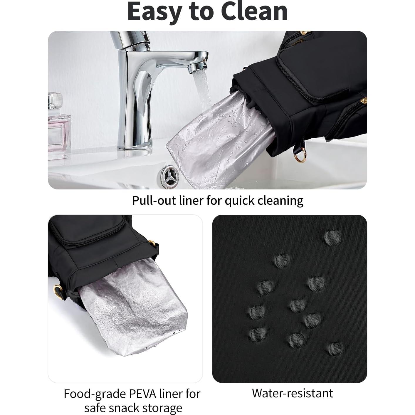 Bolsa de golosinas para perros OFY con correa desmontable 1.18L