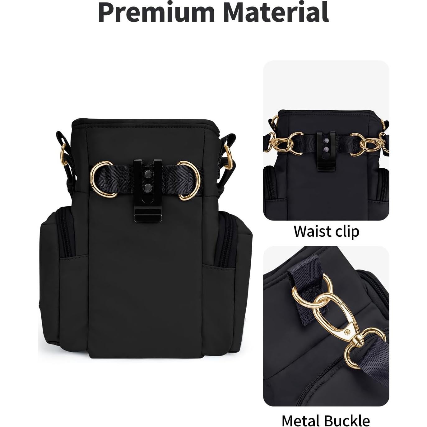 Bolsa de golosinas para perros OFY con correa desmontable 1.18L