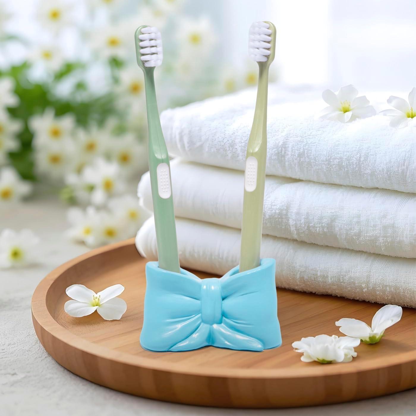 Soporte Organizador Hodao para Cepillos y Lápices - Pajarita Azul