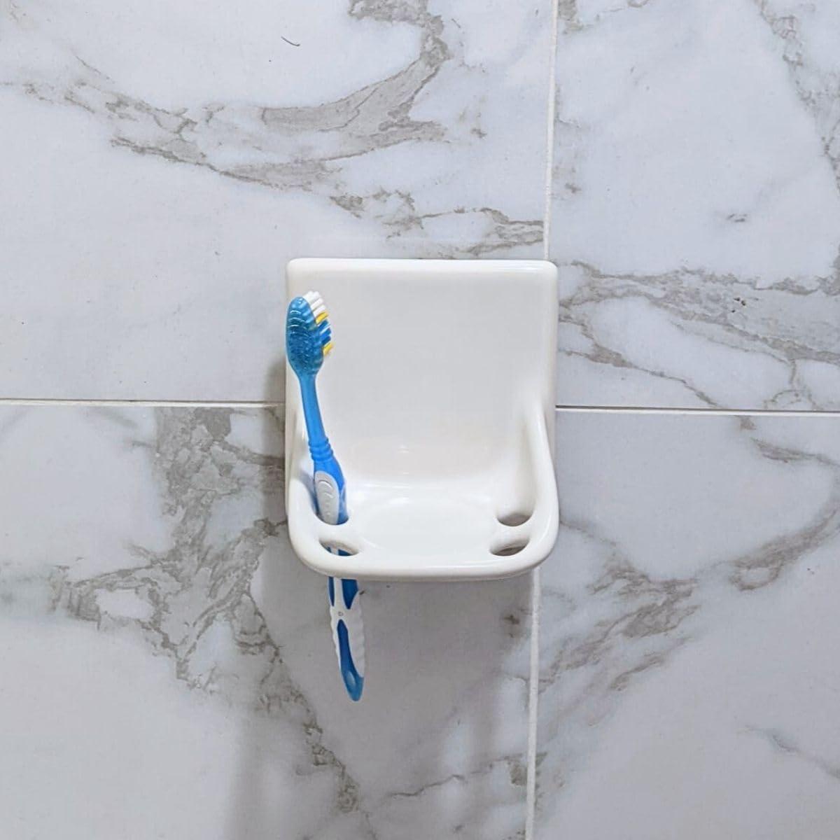 Soporte de Cepillo de Dientes Cerámica Genérico 11.1x11.1cm